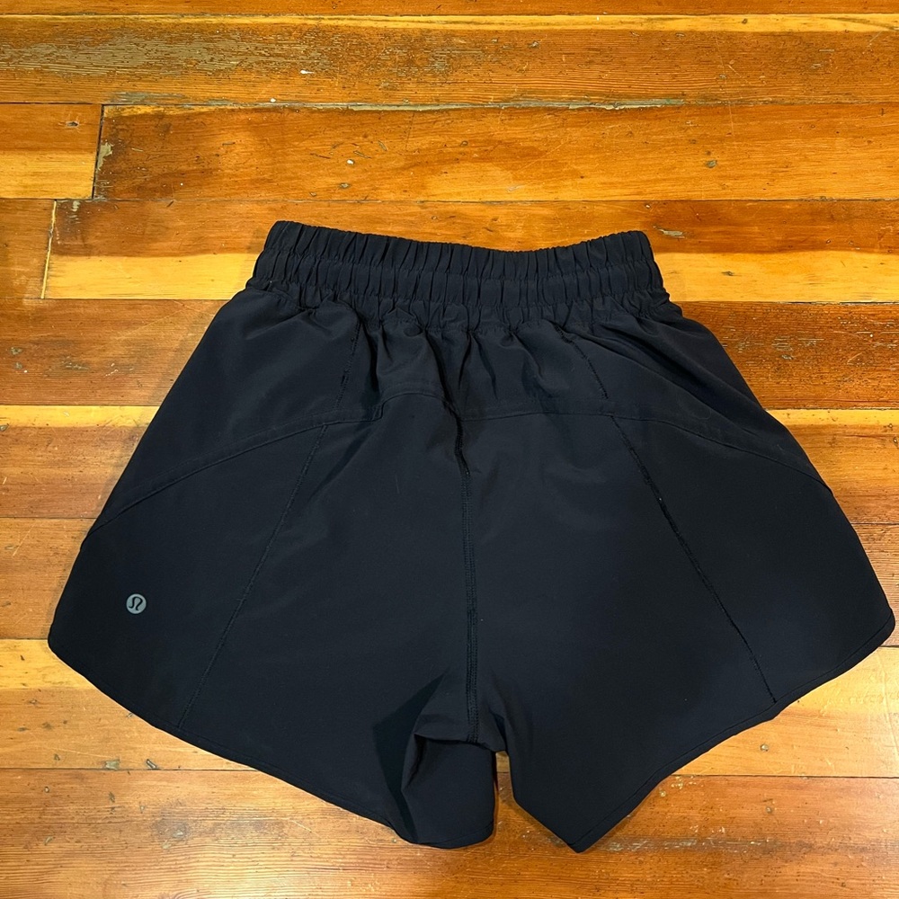 Lululemon 5” Track That High Rise shorts